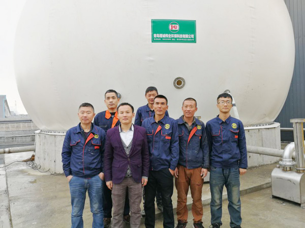 300立方雙膜柔性氣柜